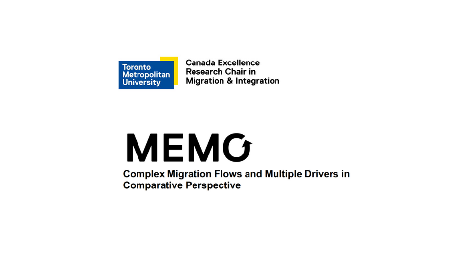 Memo CERC Toronto Metropolitain university project Logo